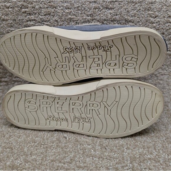 Sperry Pier Crest Ankle Deck Boots Women’s 6M Light Blue Memory Foam Waterproof - Picture 10 of 11